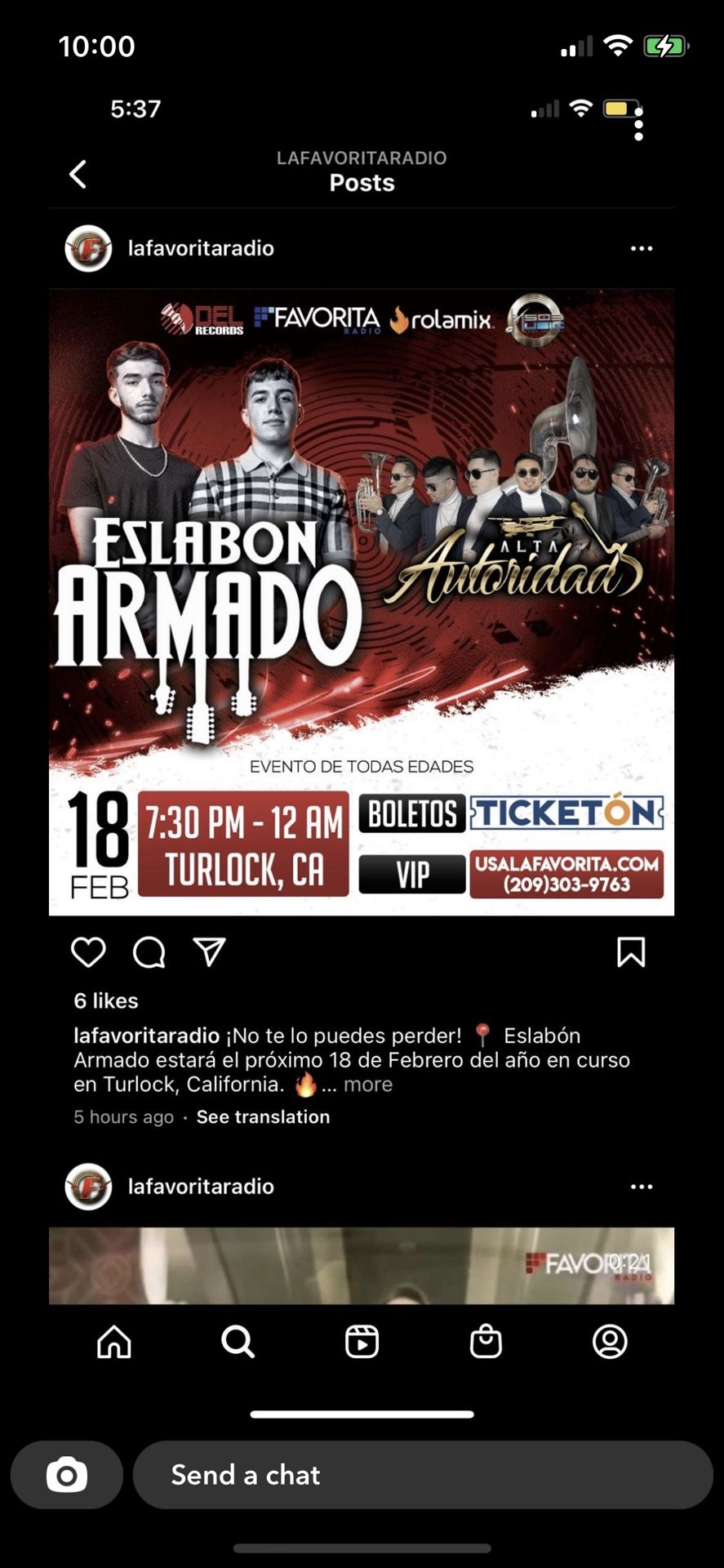 2 Eslabon Armado tickets