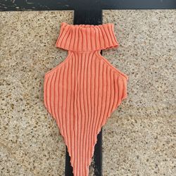 Turtle Neck Crop Top