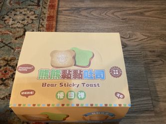 BEAR TOAST SQUISHY (Check out my page for more viral squishes!)