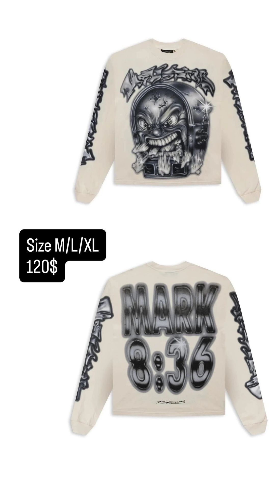 Hellstar Mark Longsleeve Size M/L/Xl