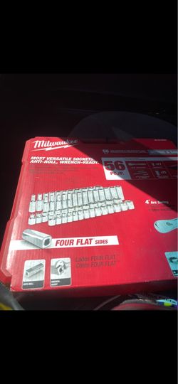3/8 in. Drive SAE/Metric Ratchet and Socket Mechanics Tool Set (56-Piece)