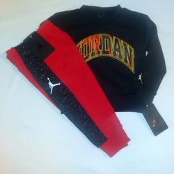 Jordan Boys Toddler 2pc Jogger Set- 2T 