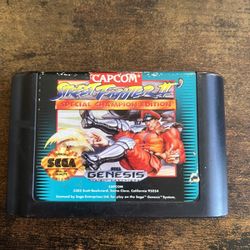 Street Fighter 2 Sega Genesis