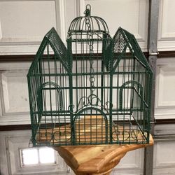 Gorgeous Vintage Wire Bird House I