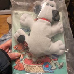 Vintage Pound Puppies Time Capsule Bundle — Plush + 2 second edition Little Golden Pound Puppy Books