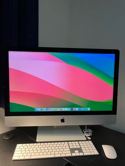 2019 Apple iMac 27-inch Retina 5K Display 3.7GHz 6-core intel i5 processor 32gb ram 2tb SSD. VESA mount. Comes with stand. Please see pictures