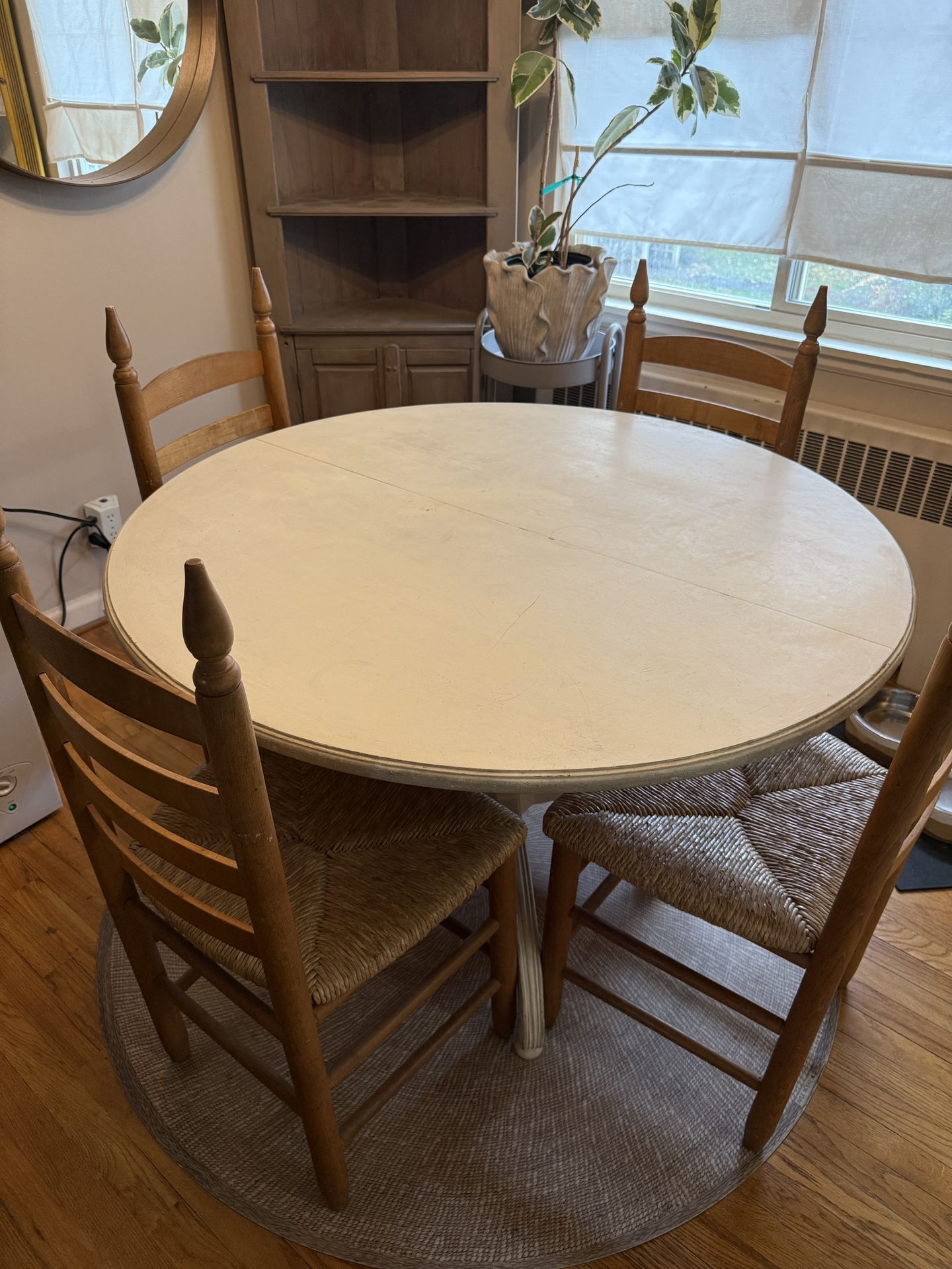 Dining Table With Two Leafs