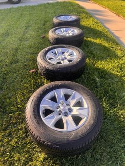 GMC Rims and GoodYear Wrangler Tires 🛞