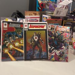 Valiant Chrome Comic Book Set