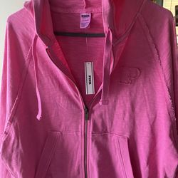 Victoria secret zipper hoodie