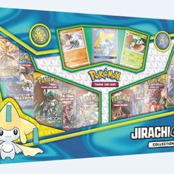 Pokemon TCG: Jirachi GX Collection Box, Factory Sealed, 10 Booster Packs!