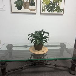 Vintage Hand Carved Coffee Table