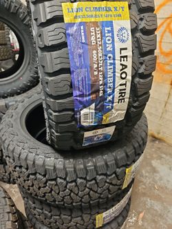 New set of tires lion xt 33 1250 22 lt