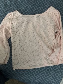 Romantic cute pink pastel blouse
