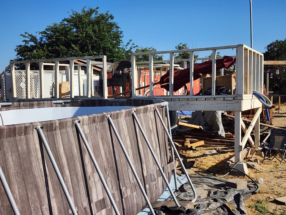 Deck For Above Ground Pool for Sale in Bakersfield, CA OfferUp