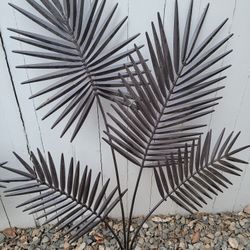 Fan Palms Wall Sculpture Set Of Two 