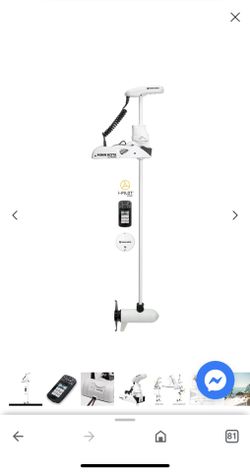 Minn Kota 1358959 Riptide Ulterra Trolling Motor - 24V, 80 lbs.72" Shaft with i-Pilot Link GPS