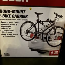 Trunk Mount 2 Bike Carrier 
