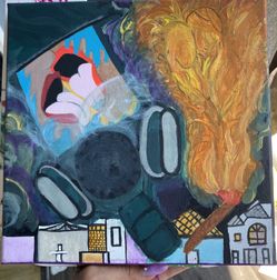 **ORIGINAL ACRYLIC PAINTING**