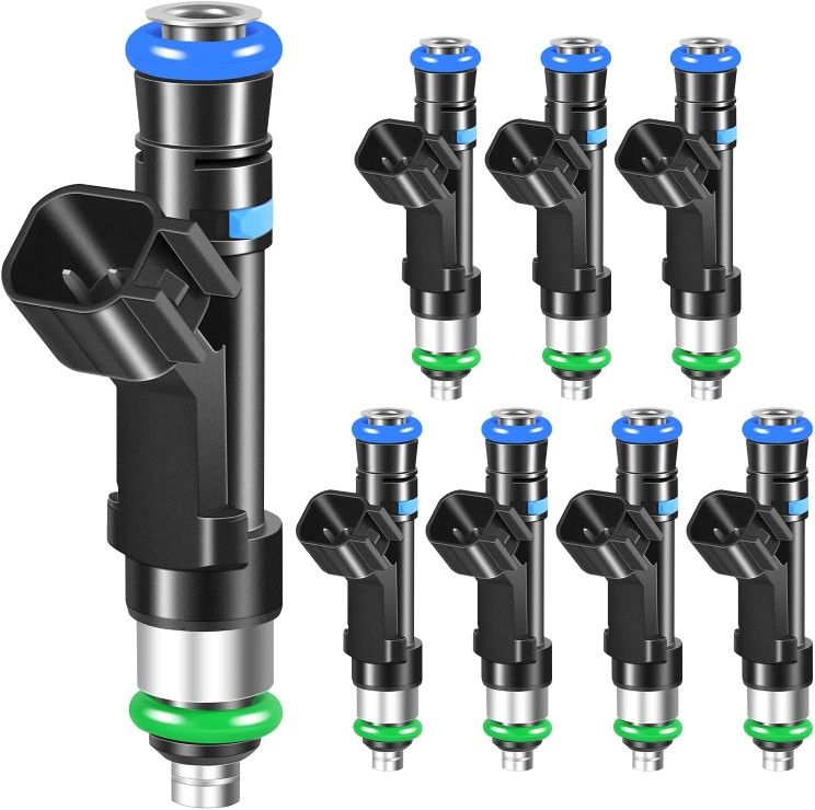 Fuel Injectors Set of 8 Compatible with Ford Crown Victoria 2006-2011,for Lincoln Town Ca