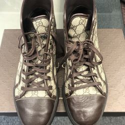 GUCCI SHOES SNEAKERS GG PLUS MENS GUCCI SIZE 9.5