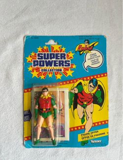 Kenner Super Powers Robin Rare 12 Back