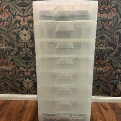 Storage Cart, Scrapbook Paper Cart,  Drawers