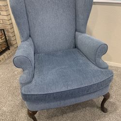 Living Room Chair and Ottoman