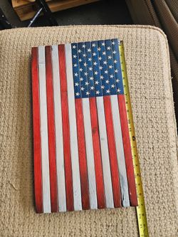 Hand made American flag