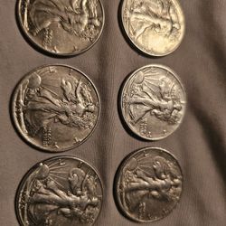 Walking Liberty Half Dollars