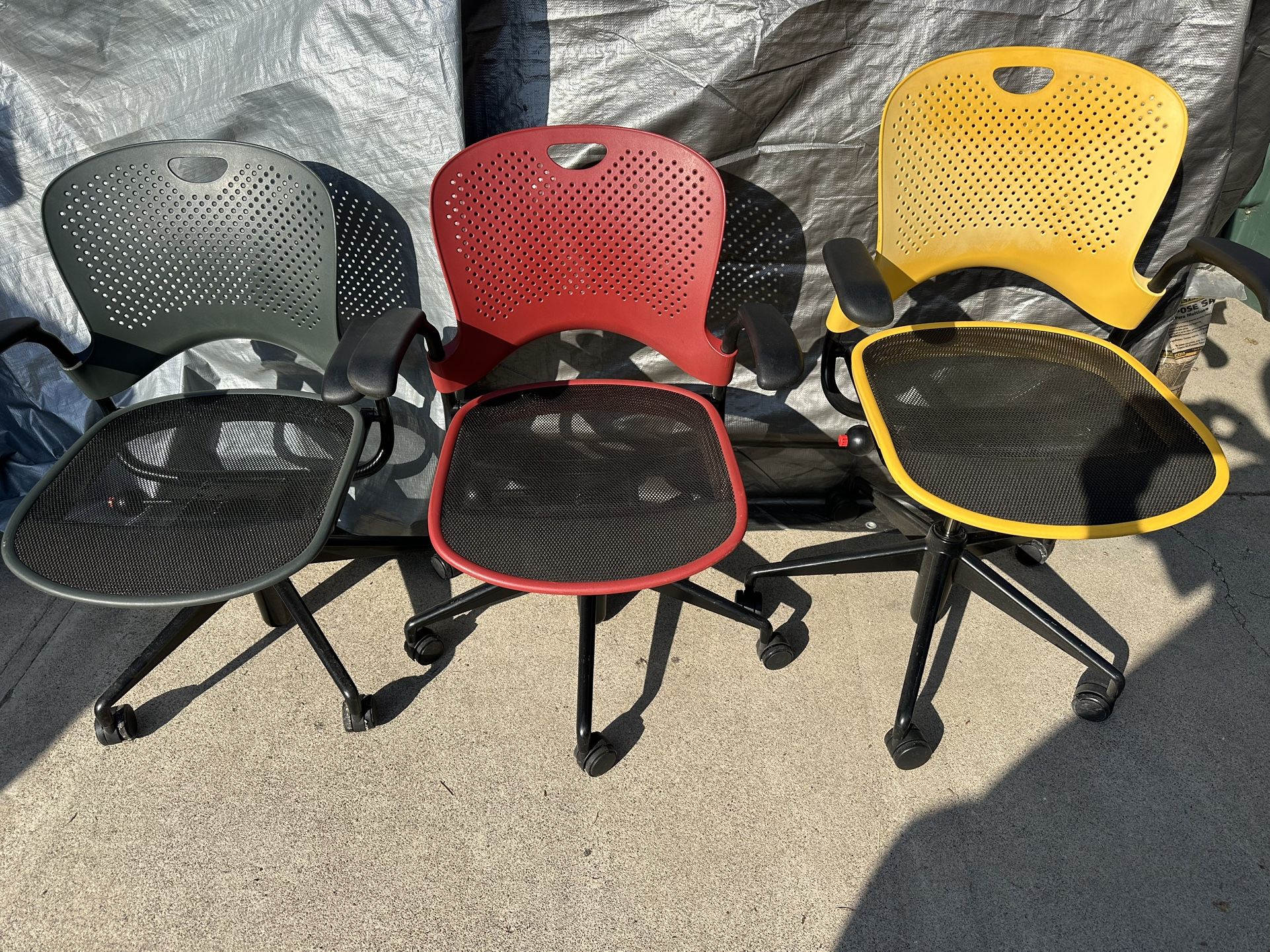 Set Of Herman Miller Caper Multipurpose Office Chair