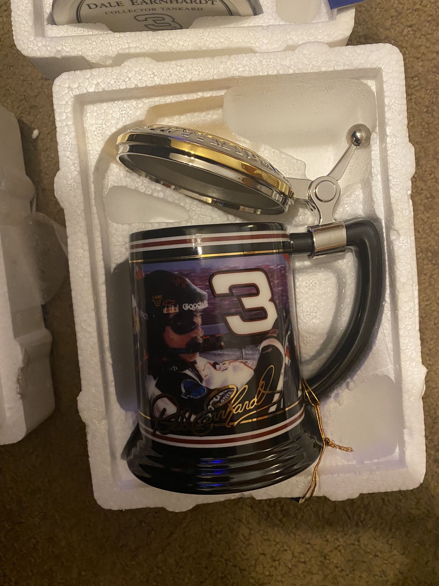 Set Of 5 Dale Earnhardt Sr Steins