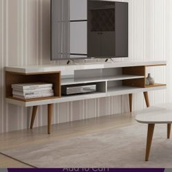 White Gloss and Maple TV stand
New in box
Pick up in Escondido