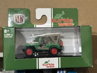 2020 M2 Machines 1944 Jeep MB R53 20-33 Turtle Wax