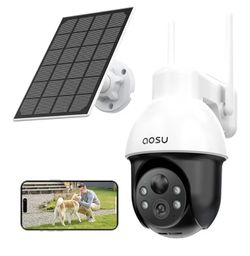 Aosu solar security cameras