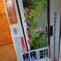 Brand New 55 Gallon Aquarium Kit 