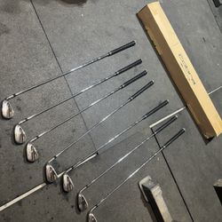 Cobra Fly-XL Iron Set (5–SW) -Regular Flex – LIKE NEW – Upgraded Grips –
