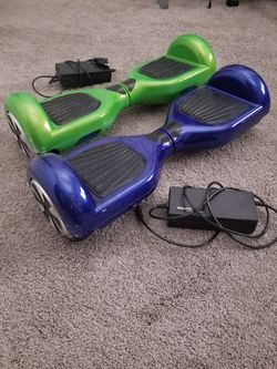 2 Hoverboards with chargers