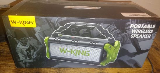 W-King Bluetooth speaker.