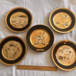 Chokin Art - Collectible Plates