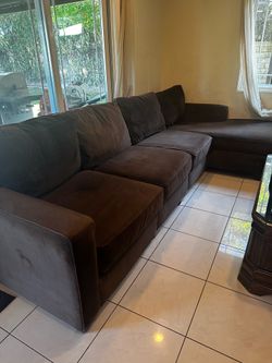 Brown Sectional Couch