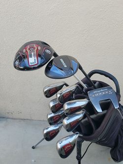 Callaway Big Bertha Golf Club Set Right Handed W/Datrek Stand Bag