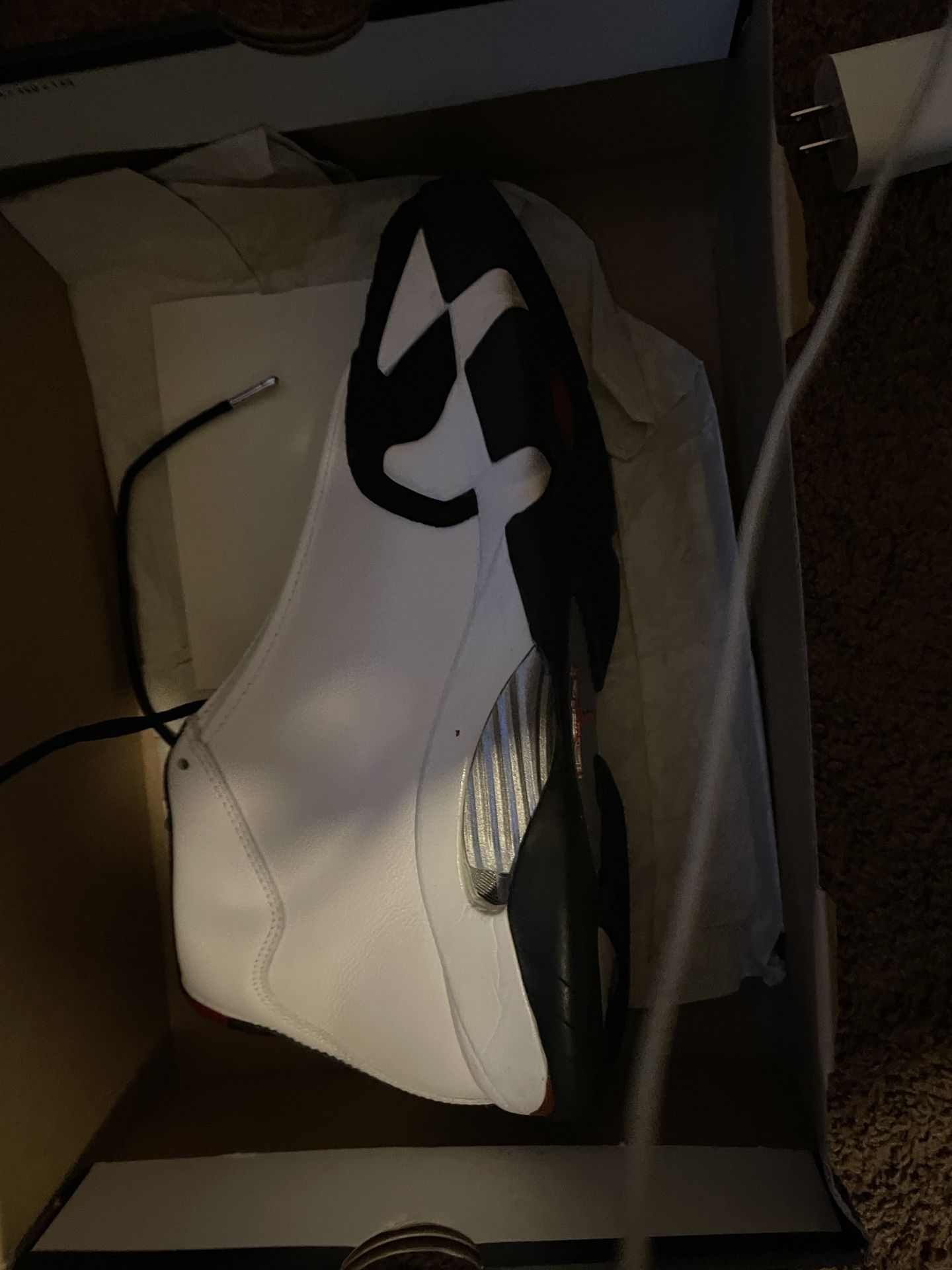 Jordan 14 Retro Black Toe 2014