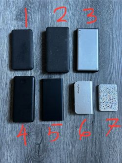 Battery Power Banks LOT