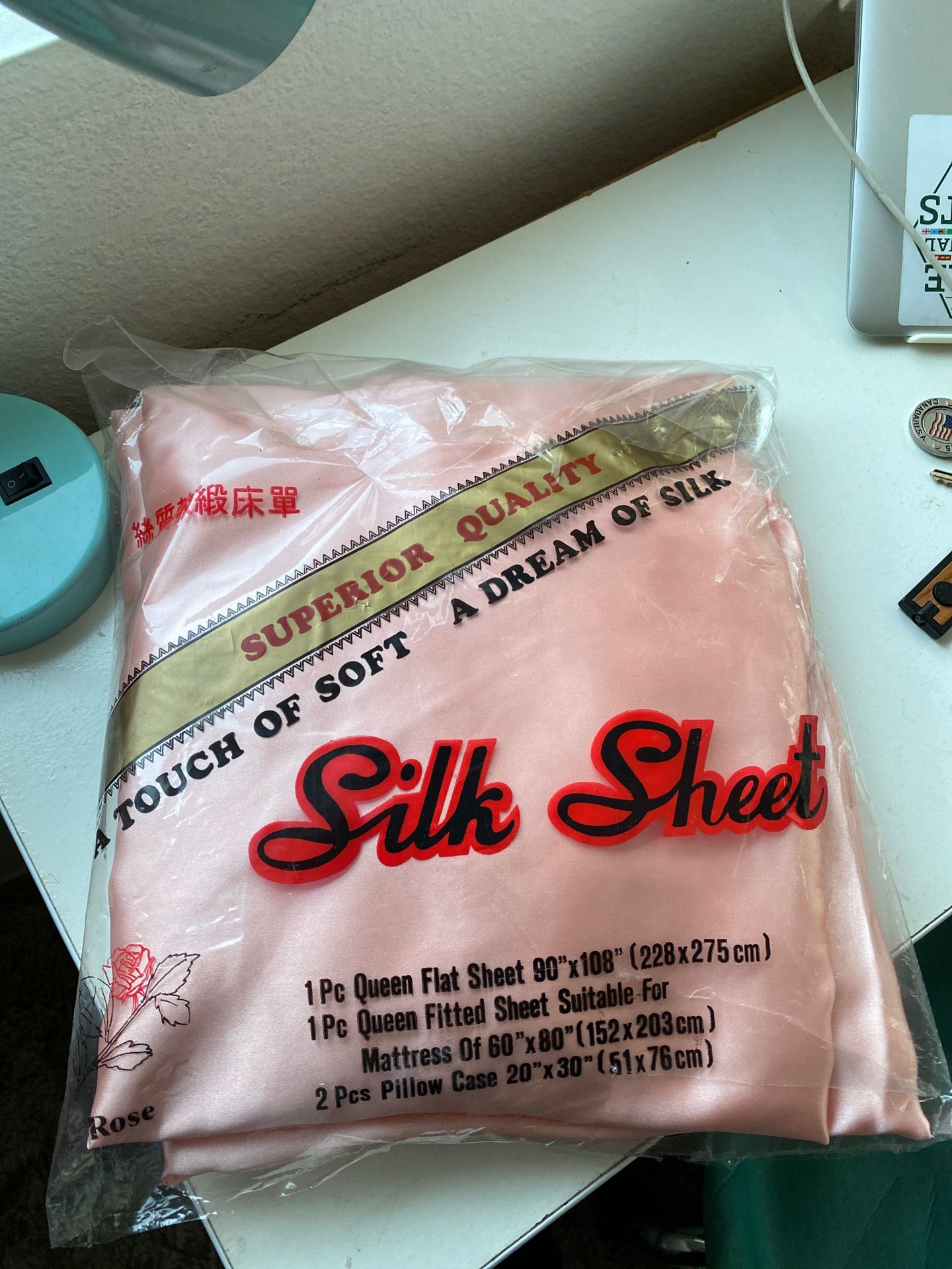 1 pcs queen fitted sheet