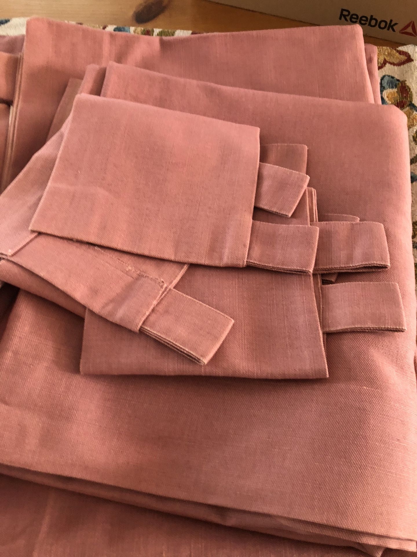 Beautiful rose curtains