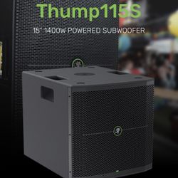 Mackie Thump115S 1,400-watt 15-inch Powered Subwoofer