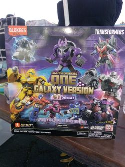 Blookees transformers one galaxy version 07 one wave 2