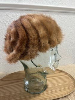 Vintage Mid-Century Mink Hat