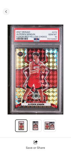 Alperen Sengun rookie card PSA 10